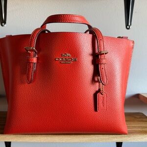 Coach Mollie Purse in Orange
